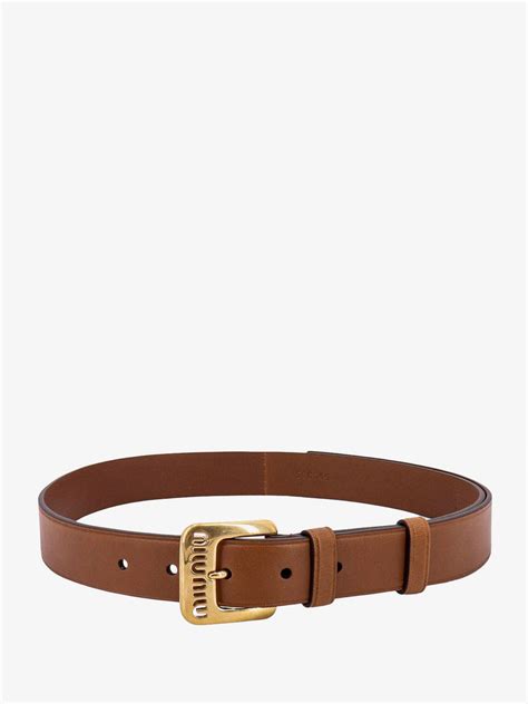 Miu Miu Belt in Brown 